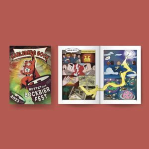 Karlsberg Bockbier Comic 2023